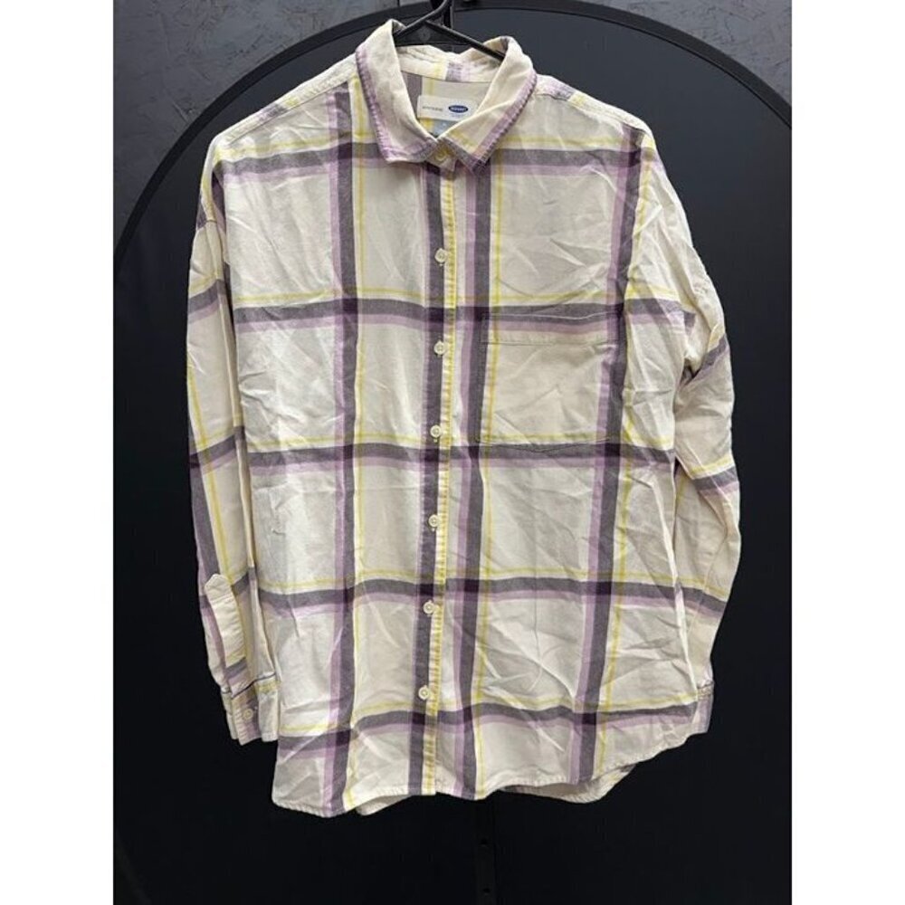 Old Navy Boyfriend Flannel Shirt